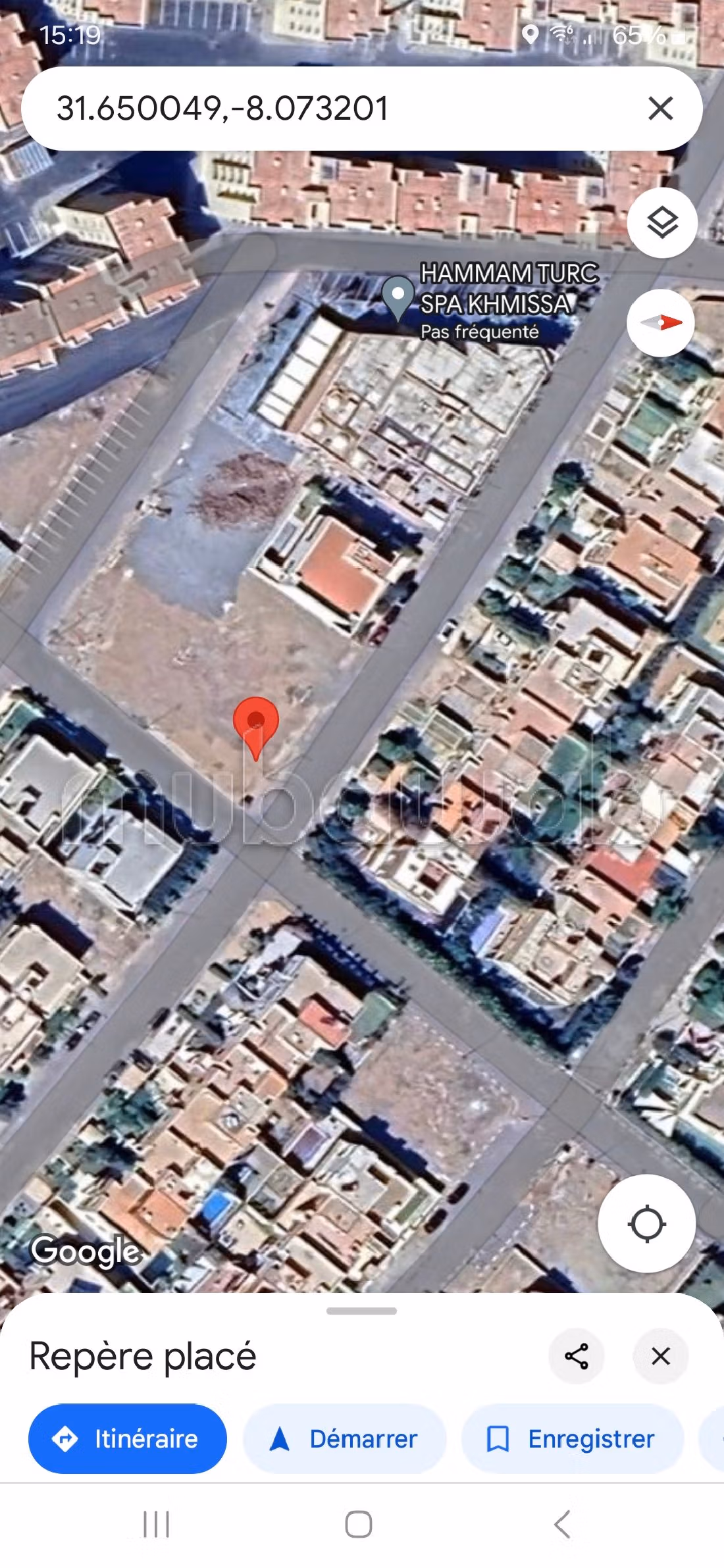 Lot de terrain a proximité de carrefour Targa