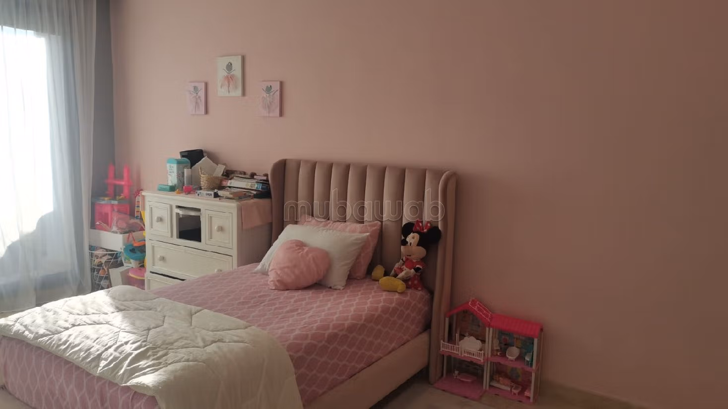 منزل رائع للكراء ببوسكورة. 3 قطع. مسبح كبير. 