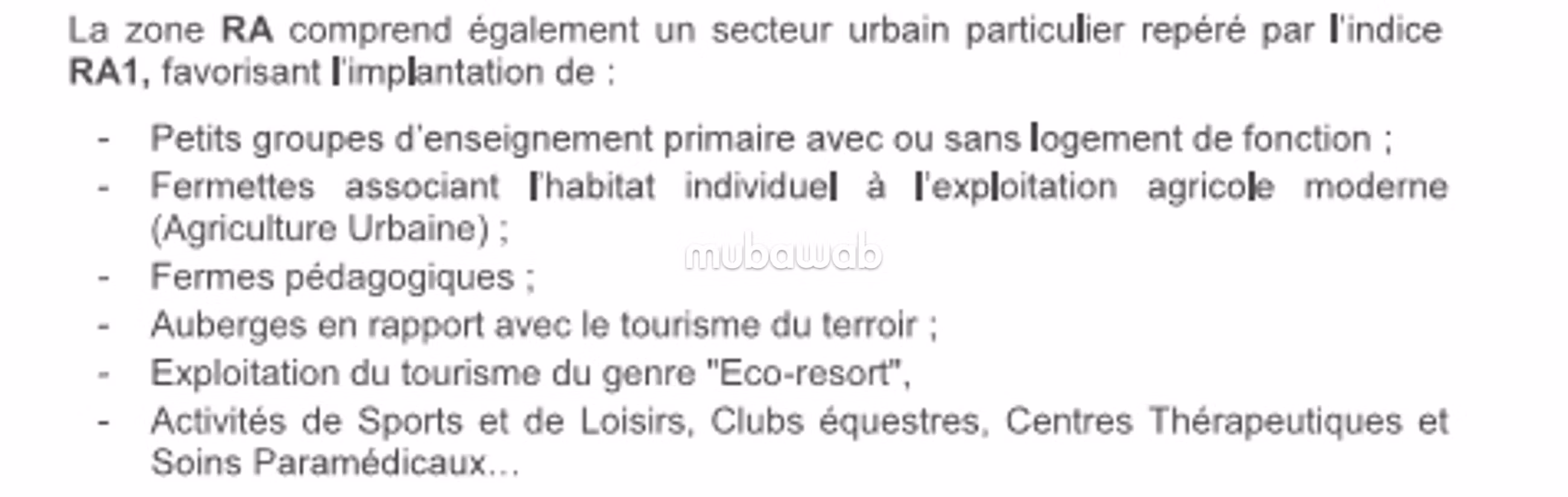 Vente Terrain titré a Arjate de 16600 m2