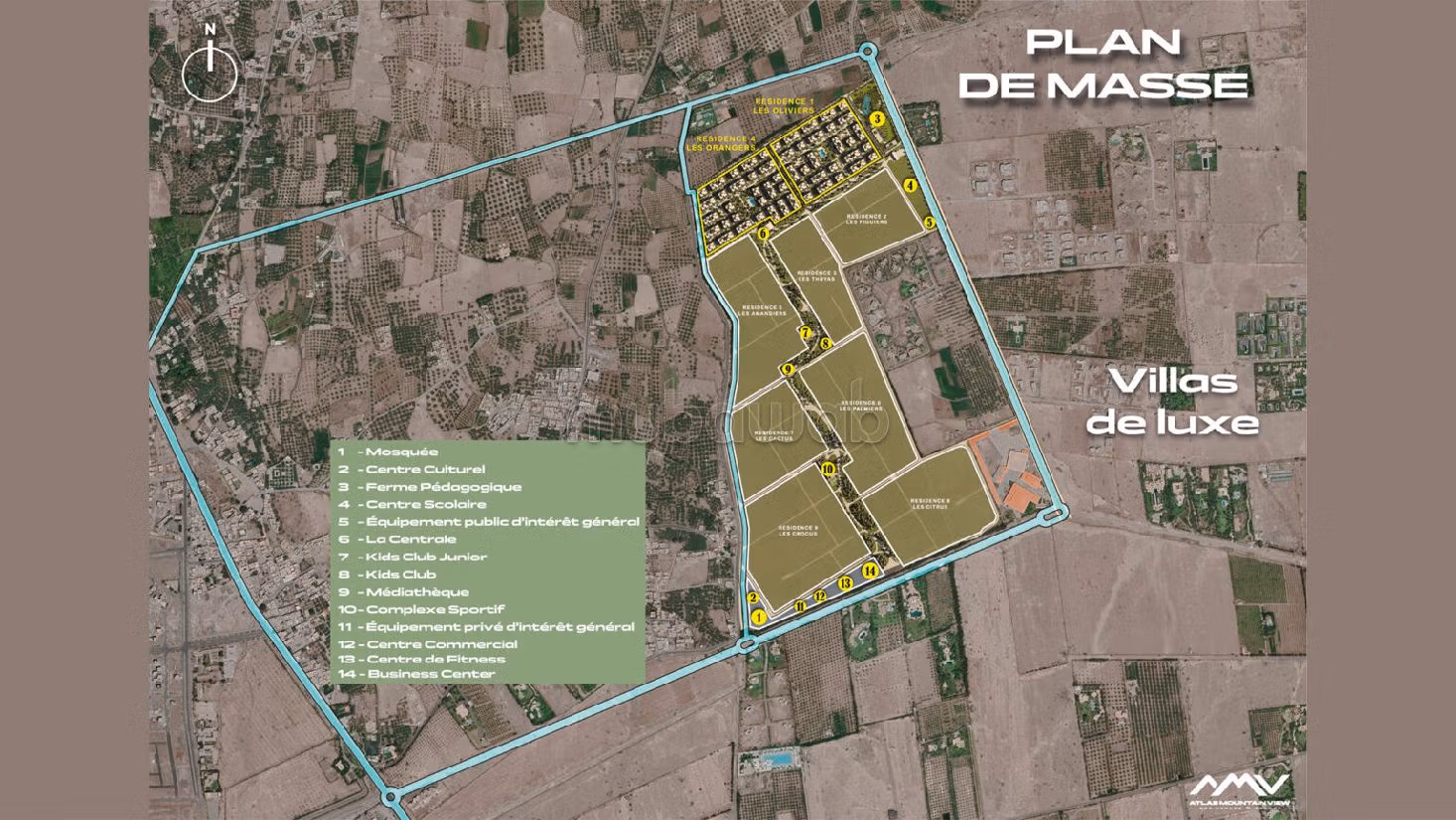 Residenza di lusso in vendita a Route de l'Ourika. 3 camere. Giardino, terrazzo