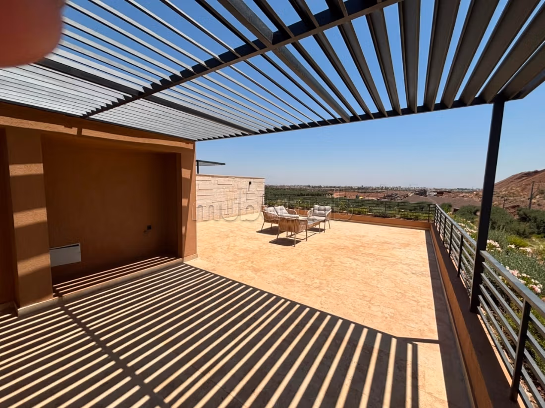 Villa 4 chambres avec rooftop vu Atlas et piscine privée dans Résort