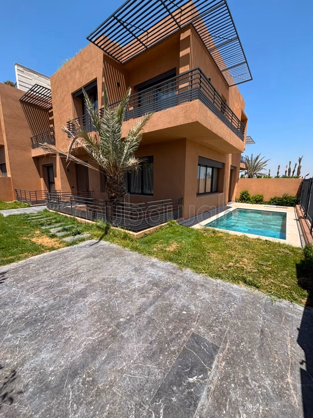 Villa 4 chambres avec rooftop vu Atlas et piscine privée dans Résort