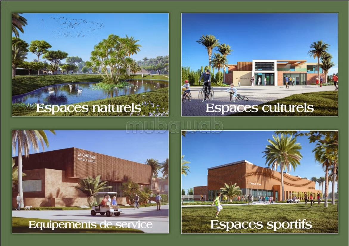 Villa 4 chambres avec Piscine privée vue Atlas