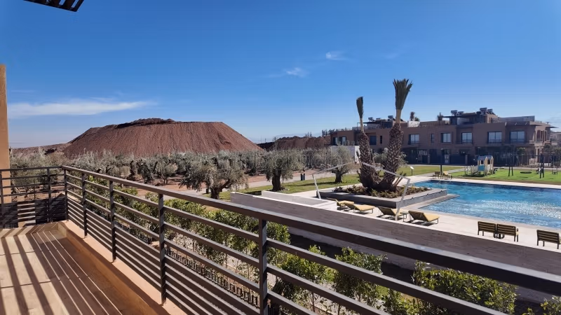 4 Bedroom Villa with Pool and Rooftop Atlas View