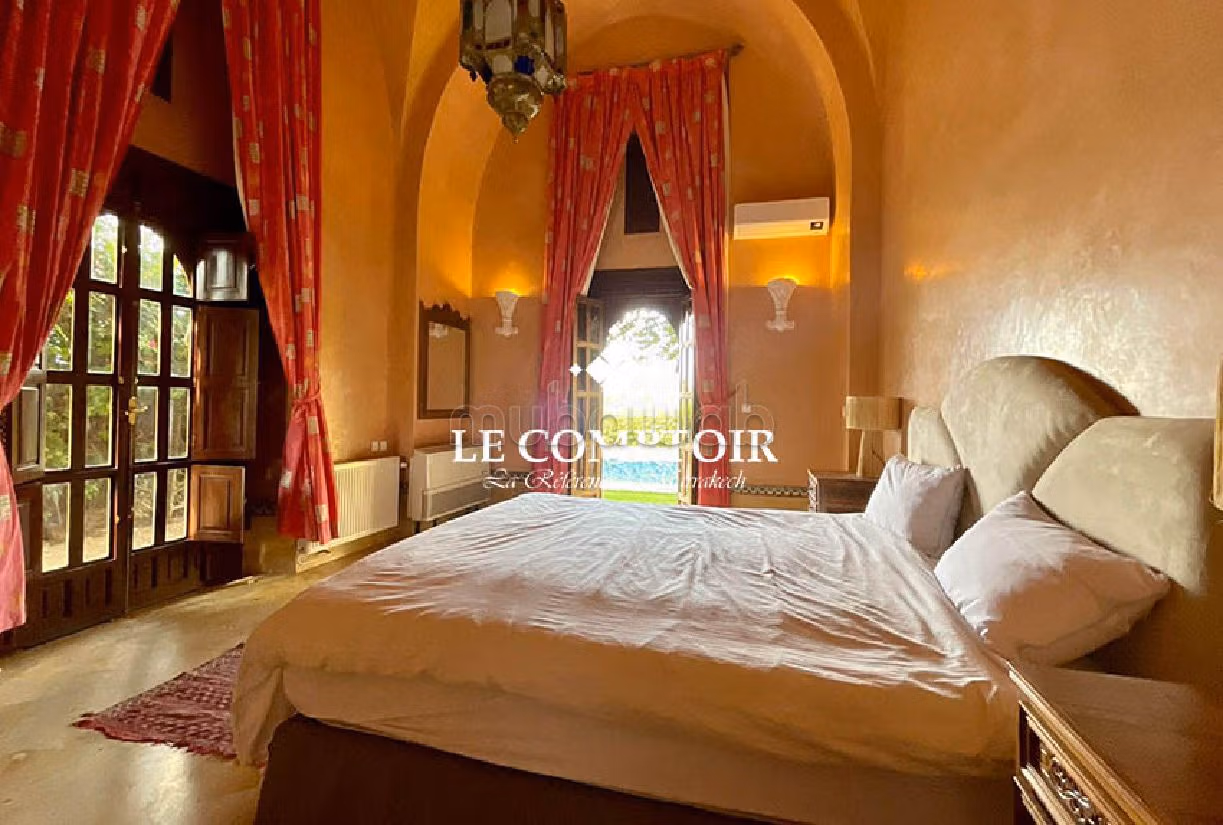 Villa traditionnelle golf amelkis marrakech