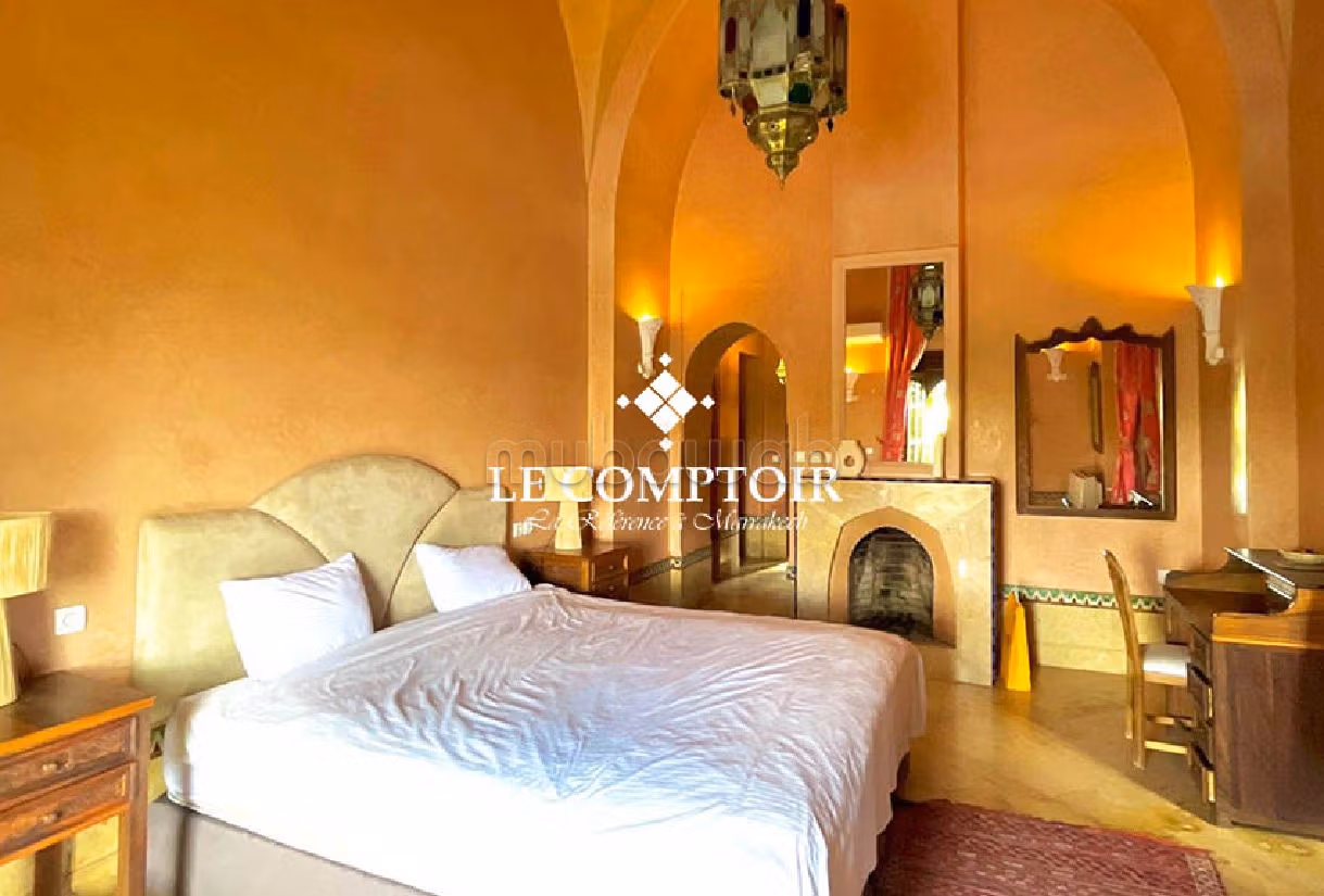 Villa traditionnelle golf amelkis marrakech