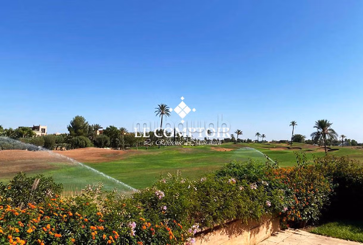 Villa traditionnelle golf amelkis marrakech