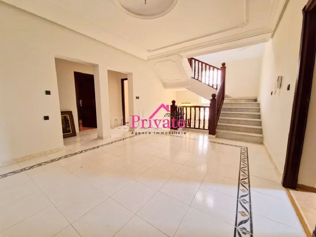 Vente villa 450 m² california tanger ref: va382