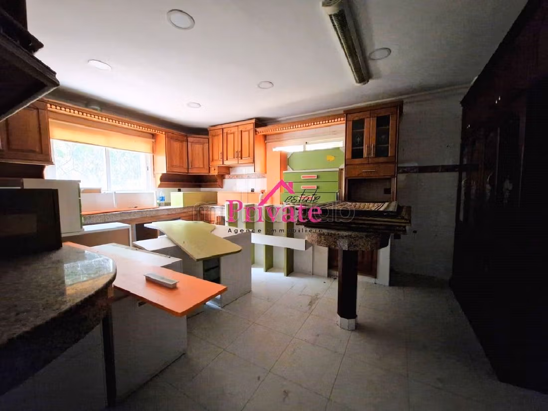 Vente villa 450 m² california tanger ref: va382