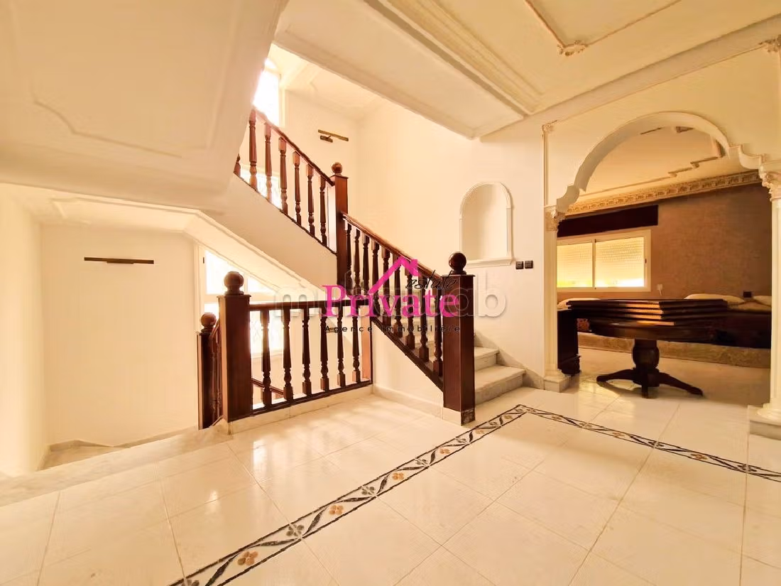 Vente villa 450 m² california tanger ref: va382