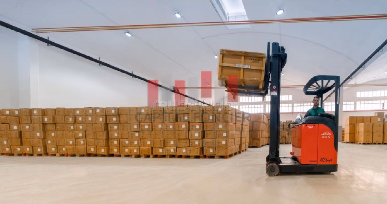 Plateforme logistique et industrielle de 8.000 m de surface utile a la location a Ain Sebaa