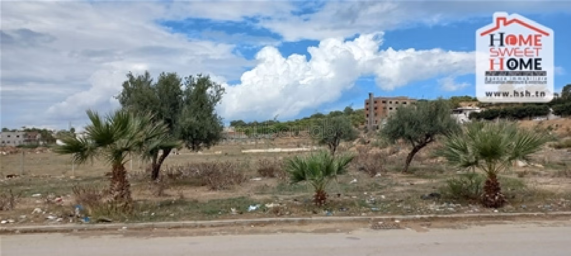 Land to buy in La Marsa. Area 2500 m². 