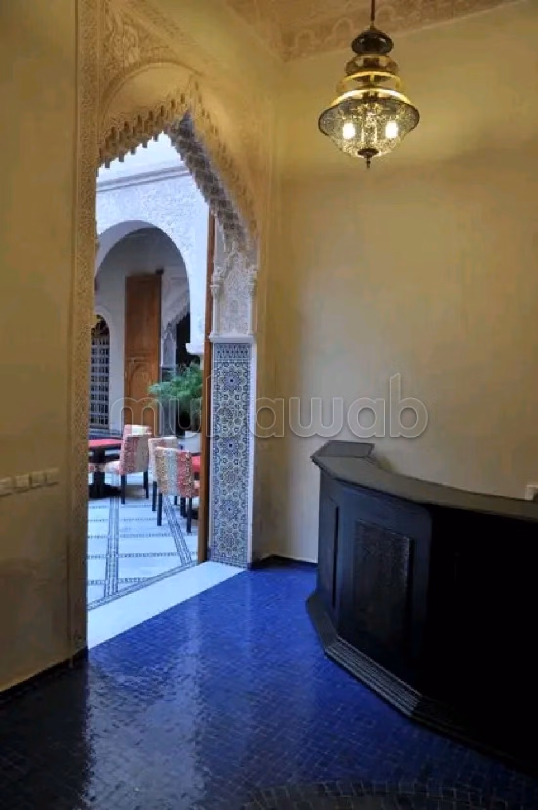Superb riad for sale in Talaa. 16 comfortable rooms. Cellar. 