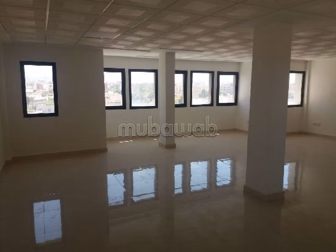 Plateau bureau vue panoramique