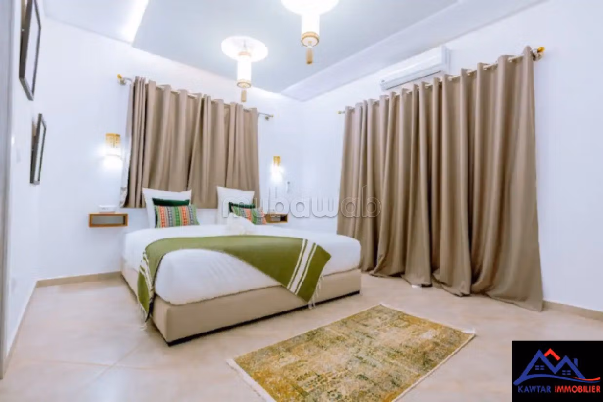 Luxury house for rent in Idaougard. 3 lovely rooms. Carpark and terrace