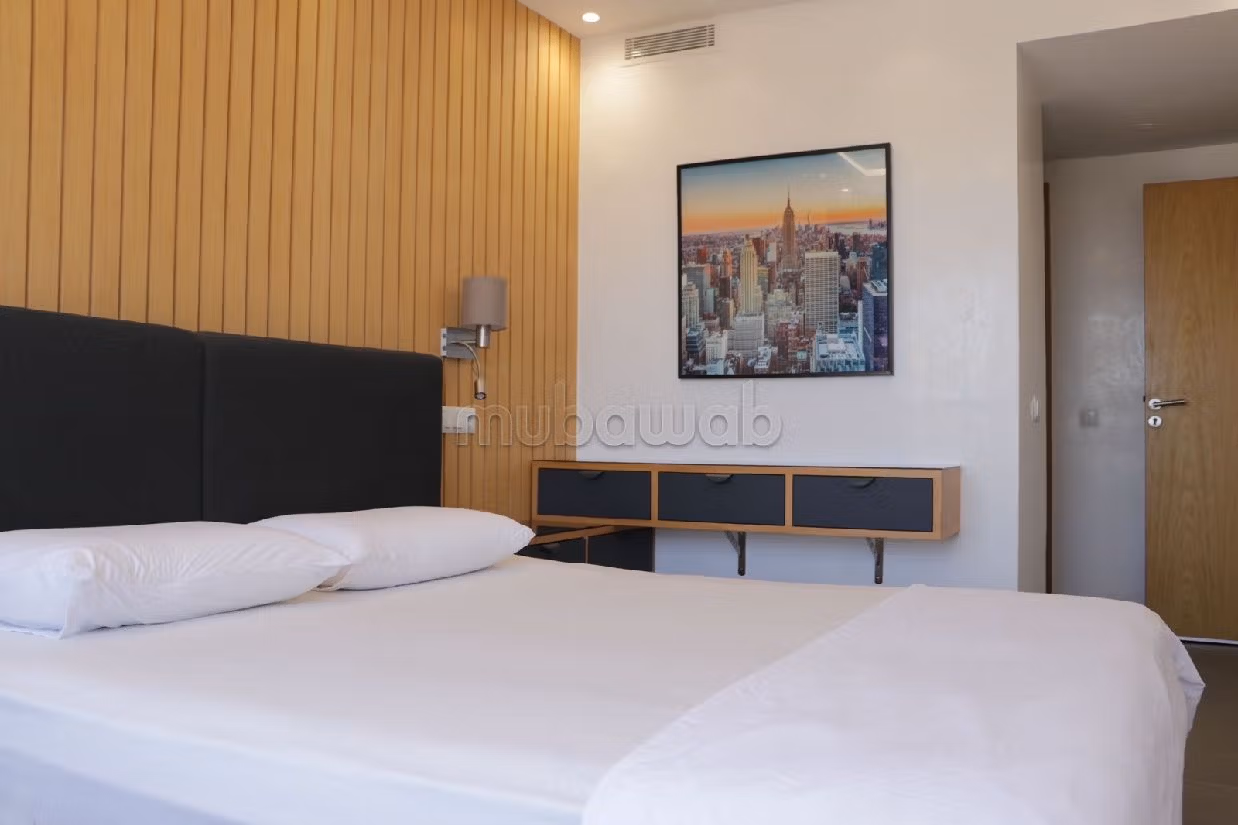 Se alquila este piso en Tanger City Center. 2 dormitorios. Bien decorado.