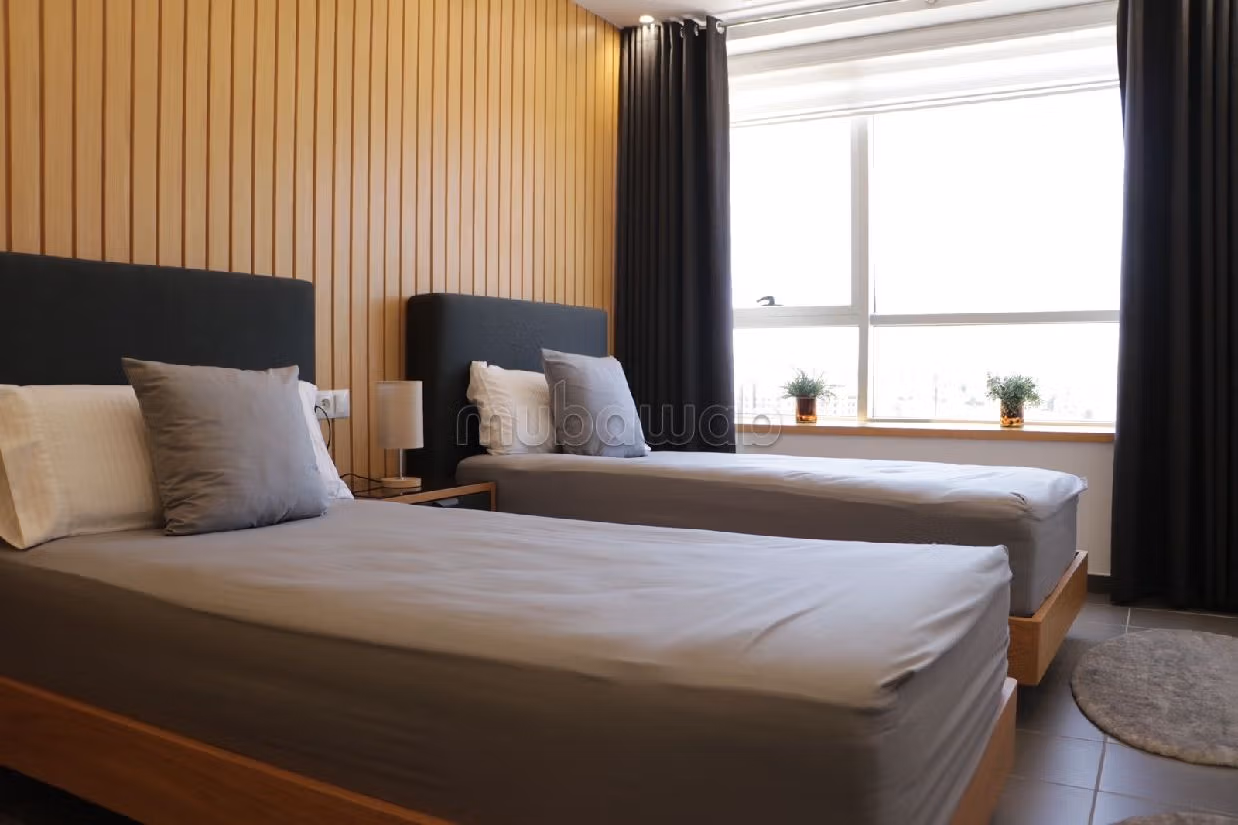 Se alquila este piso en Tanger City Center. 2 dormitorios. Bien decorado.