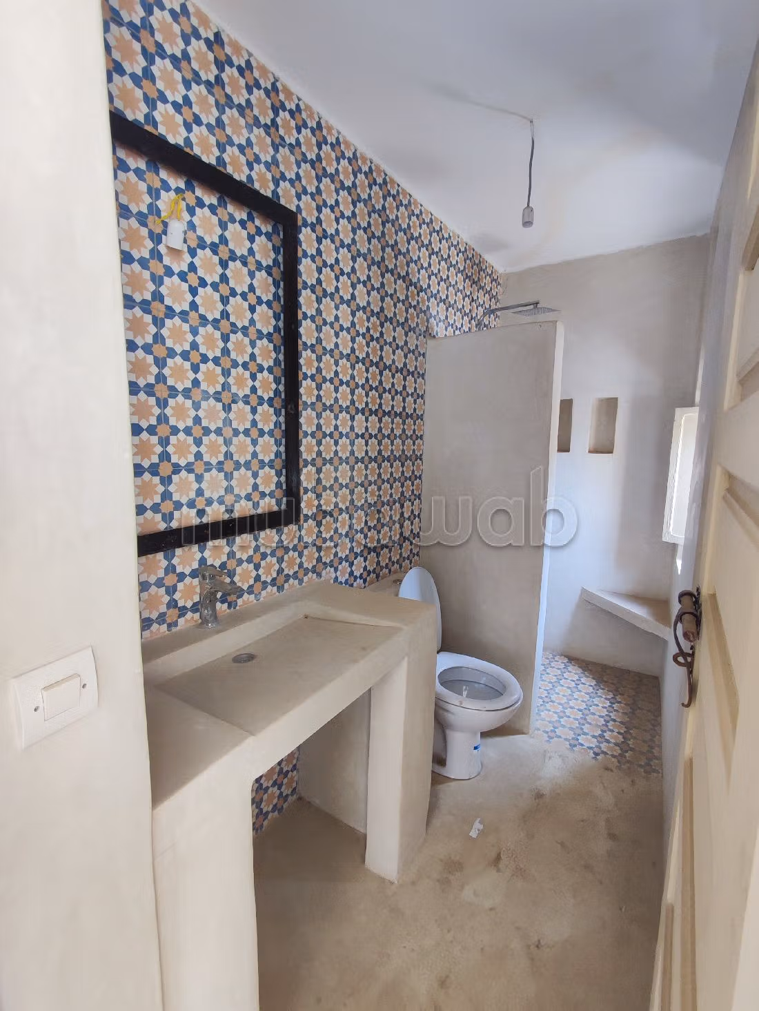 Riad for sale in Kaat Ben Nahid. 6 large rooms. Swimming pool and air conditioning