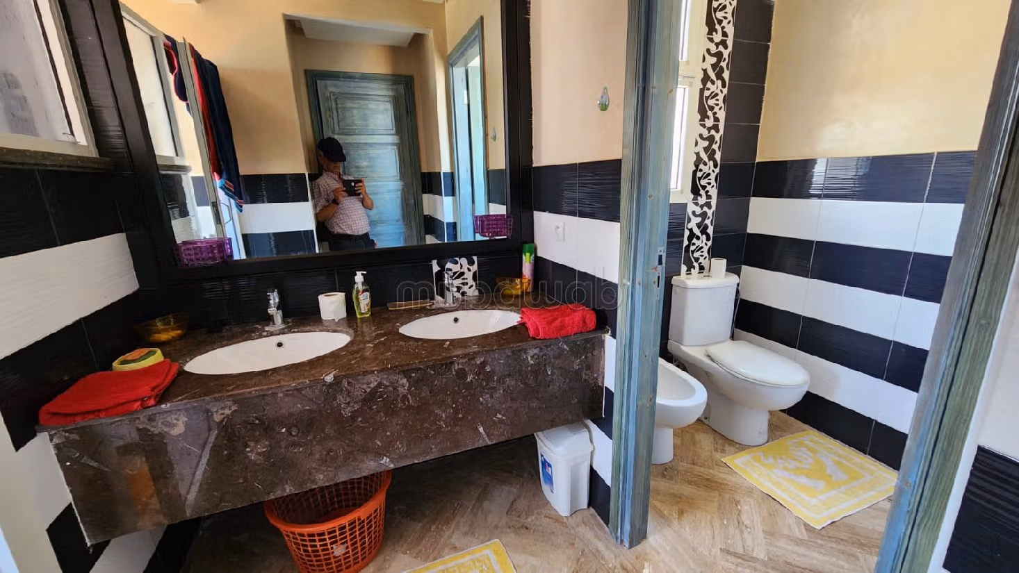 Luxury home for sale. Surface area 6000 m². Reinforced door and satellite dish. 