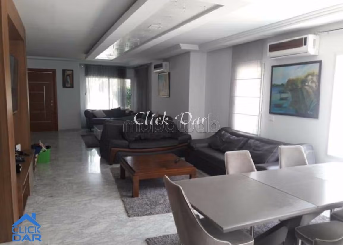 Beautiful villa for rent in Hammamet. 3 rooms. Well furnished. 
