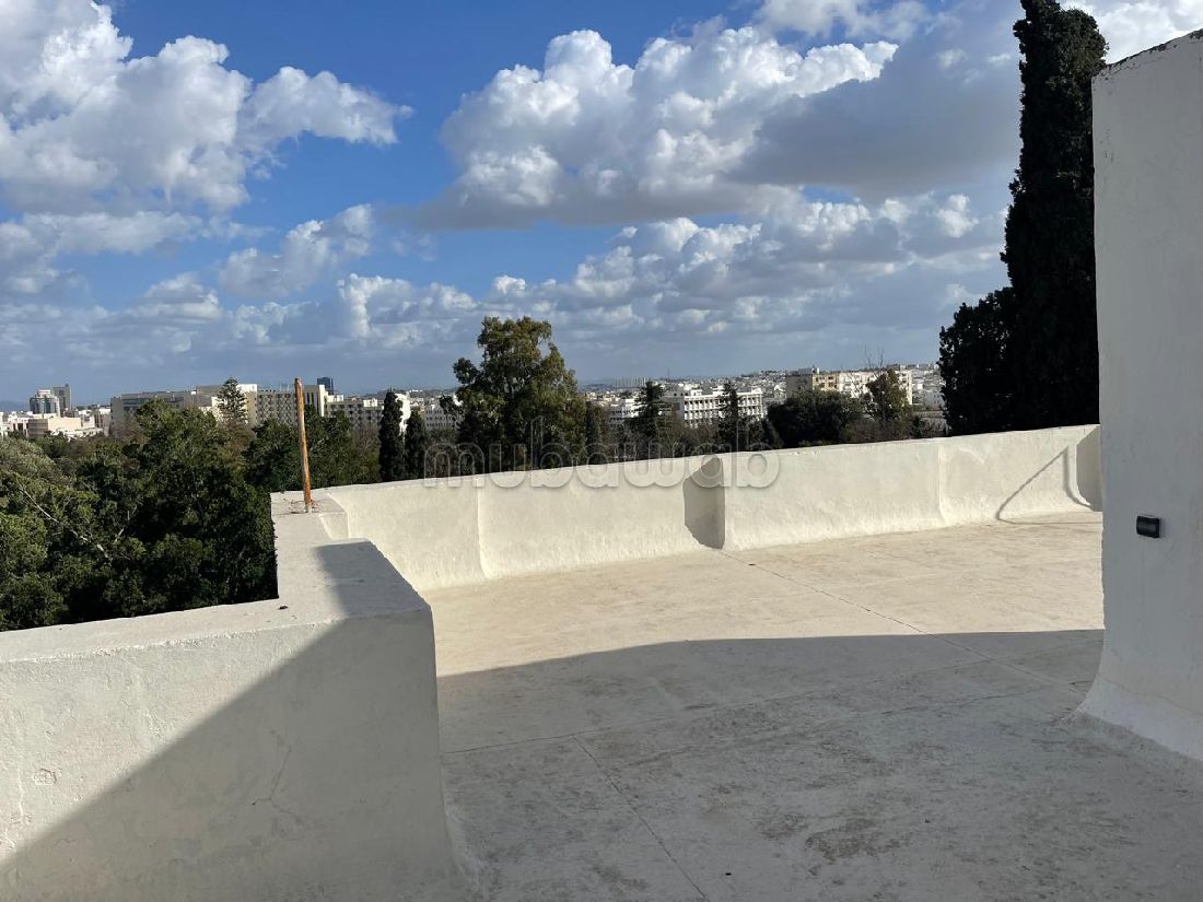 Beautiful house for sale in Tunis Belvedere. Area 880 m². Green areas