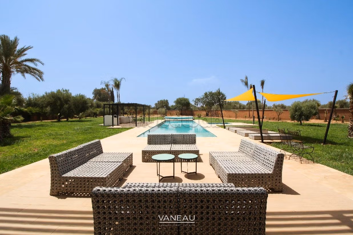 Villa neuve route de l'Ourika