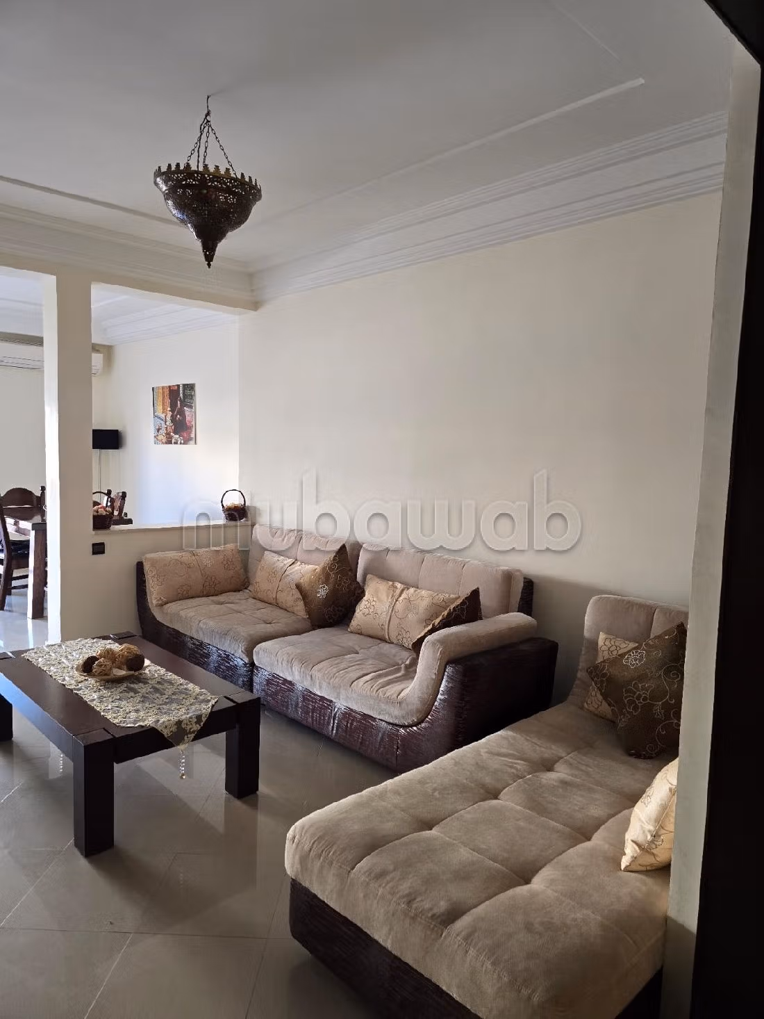 Apartments for rent in La Siesta. Area 134 m². Garden and garage. 