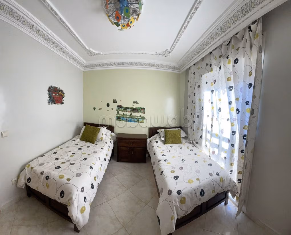 Vendita di uno splendido appartamento a Quartier Aérodrome. 2 camere. Salotto tradizionale marocchino. 