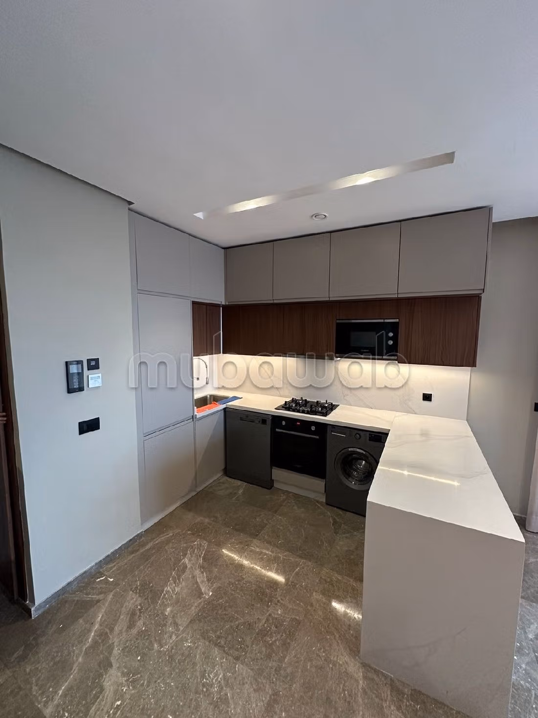 Lovely apartment for rent in Casablanca Finance City. Area 71 m². Attic. 