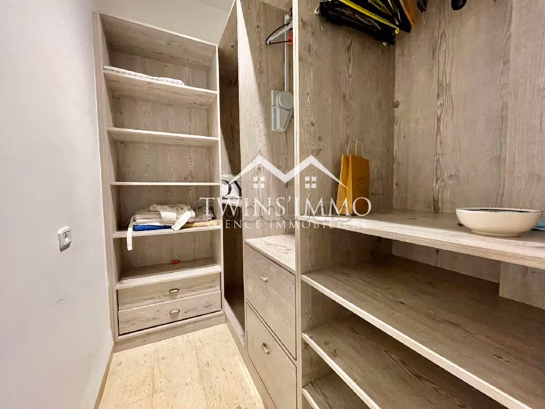 Lovely apartment for rent in La Marsa. Small area 110 m². Furnished. 