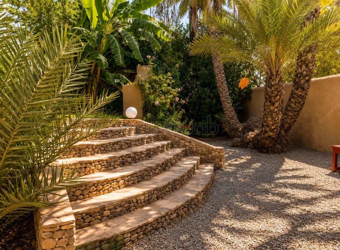 Kasbah con lago privato e giardini andalusi