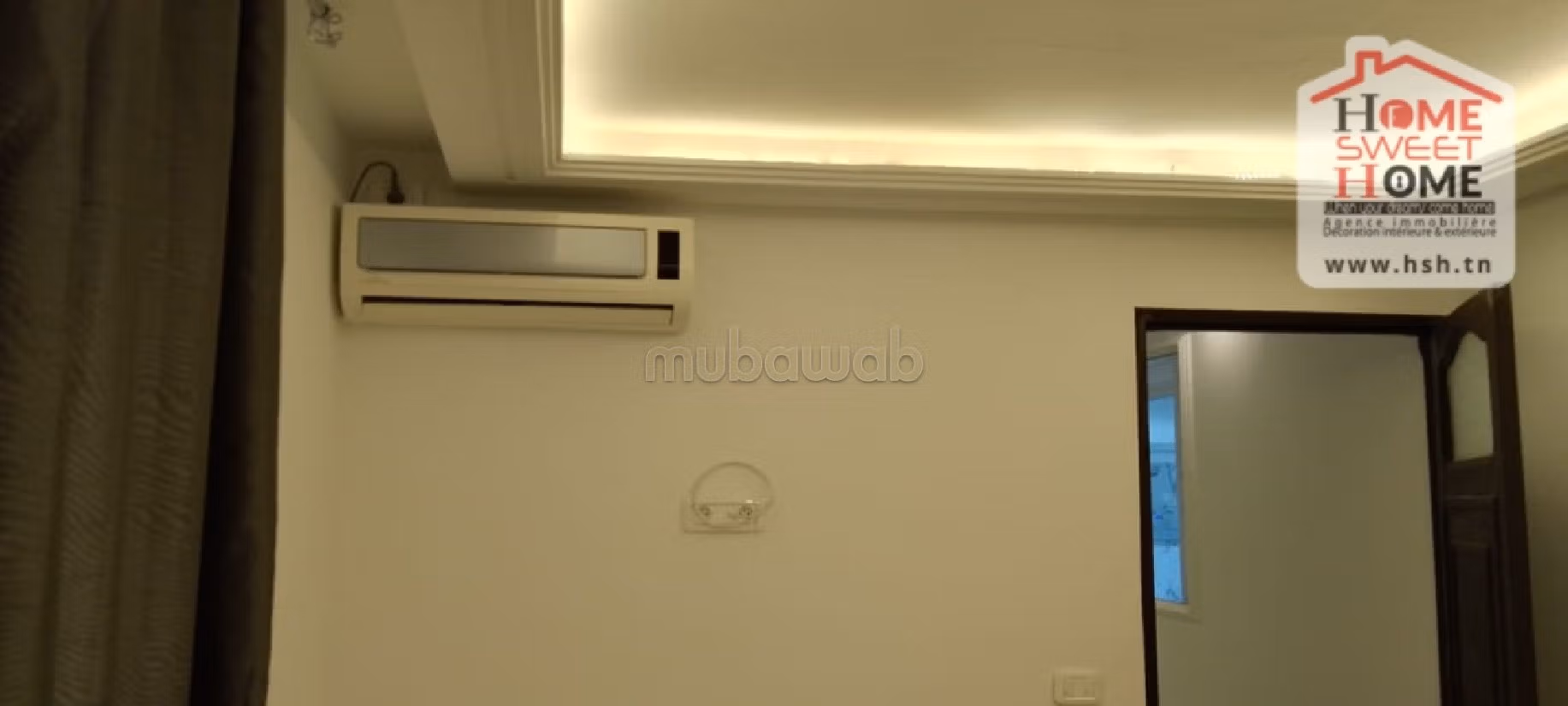 Affitto di uno splendido appartamento a Cité El Hana. Superficie 90 m². arredato. 