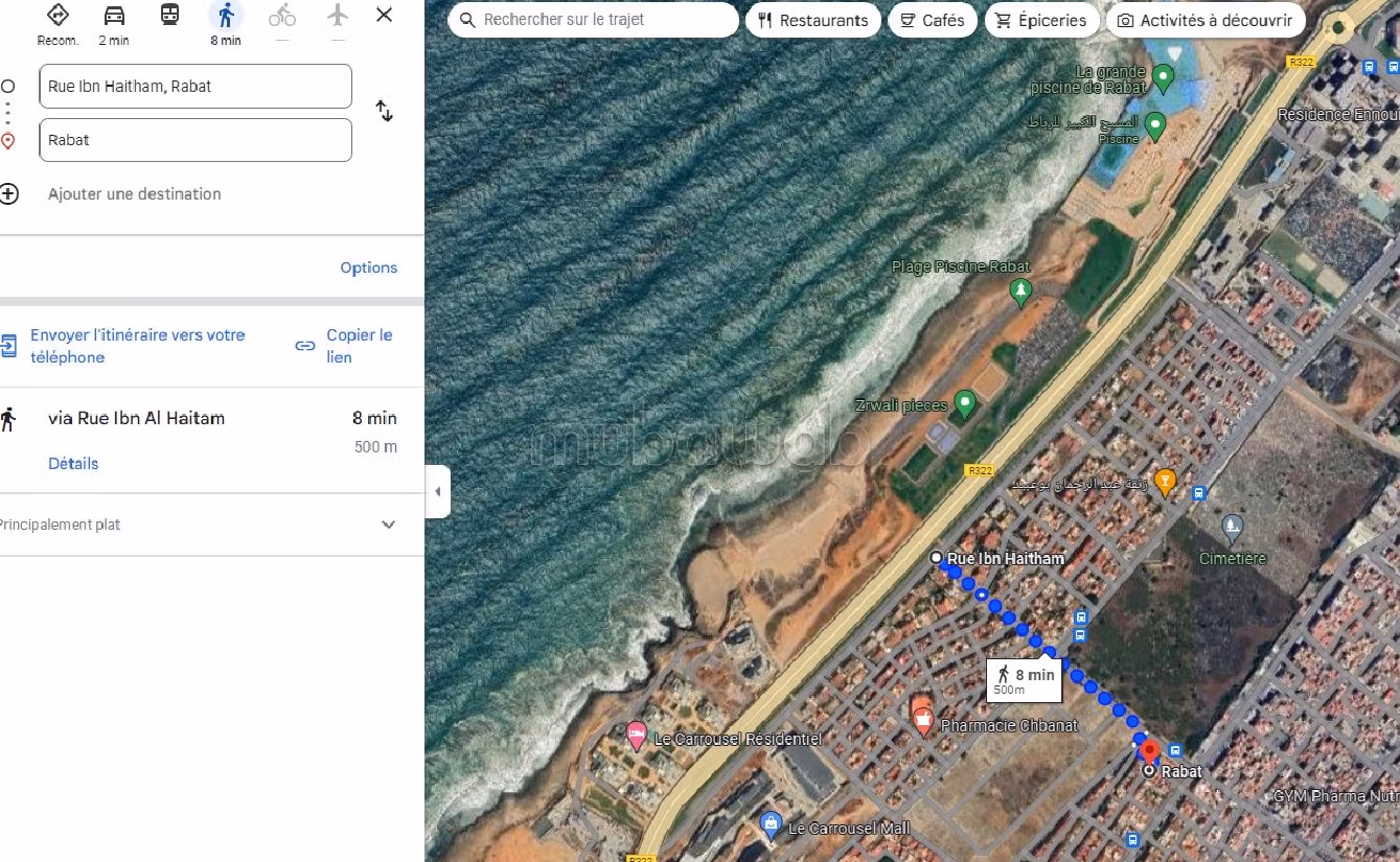 Find an apartment to buy in Hay Ach-chbanat. 2 beautiful rooms. Property with swimming pool. 