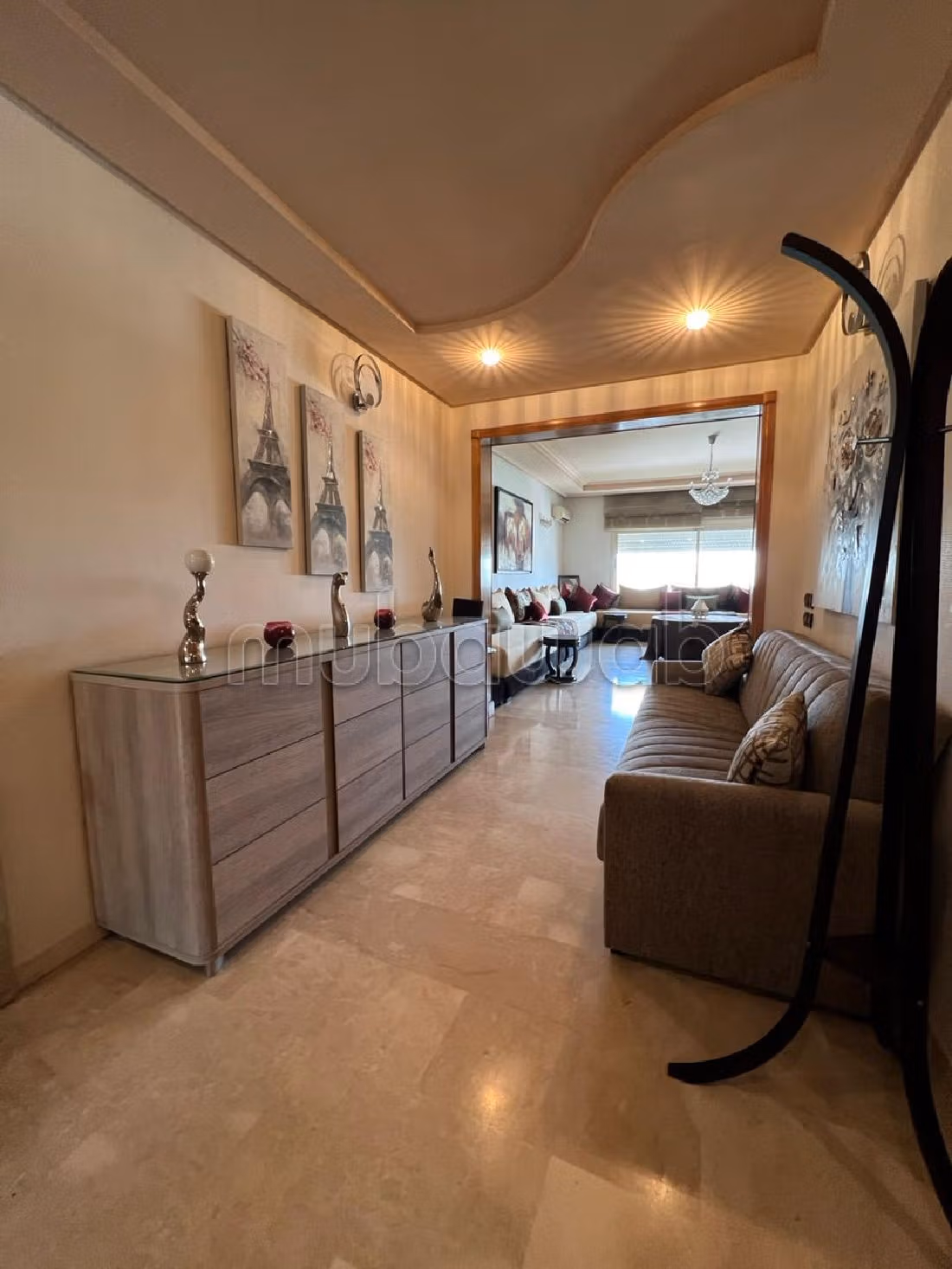 Appartement meublé quartier les hôpitaux 3 ch