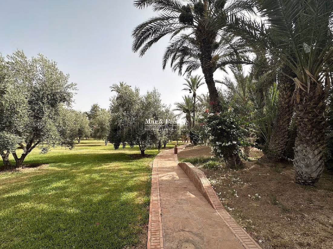 Circuit Palmeraie – Maison de Caractère à Vendre 