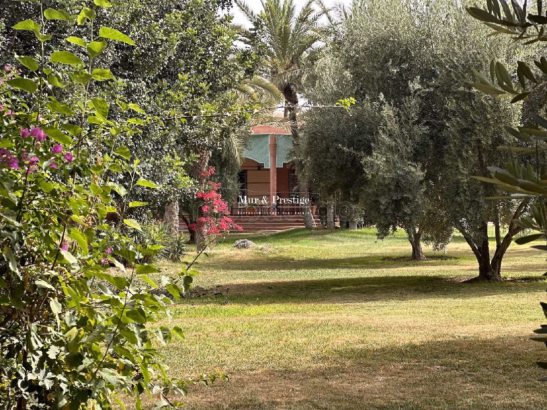 Circuit Palmeraie – Maison de Caractère à Vendre 