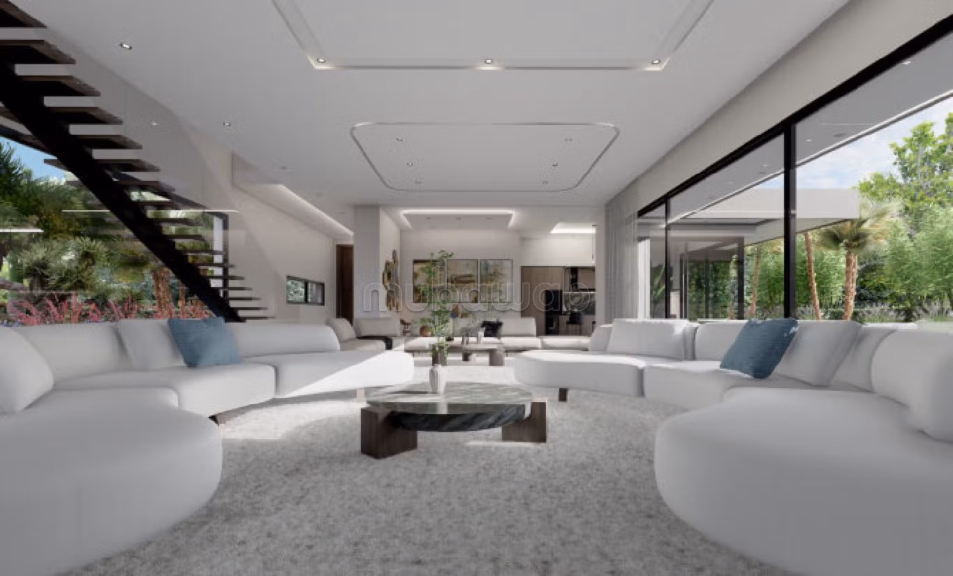 Villa's en luxe woningen om te kopen in Route de l'Ourika. 6 Ruimtes. Garage en mooi terras. 