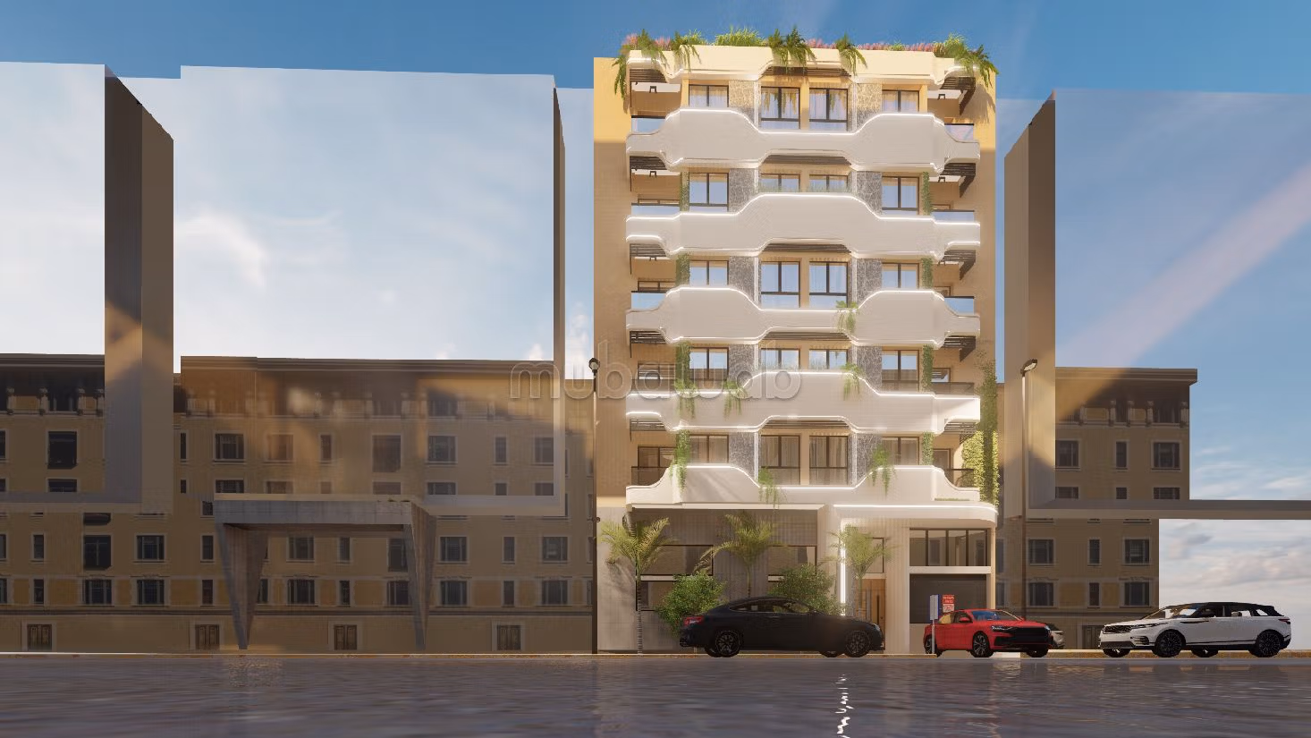 Koopappartementen beschikbaar in Guéliz. 1 Slaapkamer. Lift en terras. 