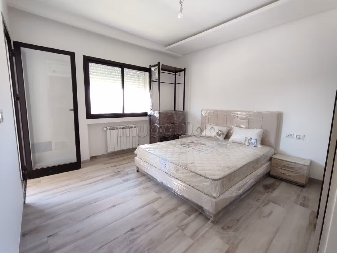 Lovely apartment for rent in Les Jardins de Carthage. Small area 65 m². New furniture. 