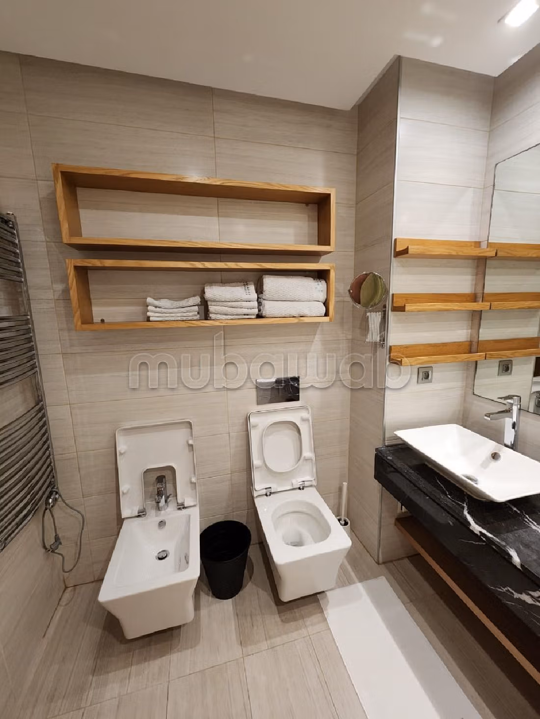 Very nice apartment for rent in Casablanca Finance City. Large area 89 m². Terrace