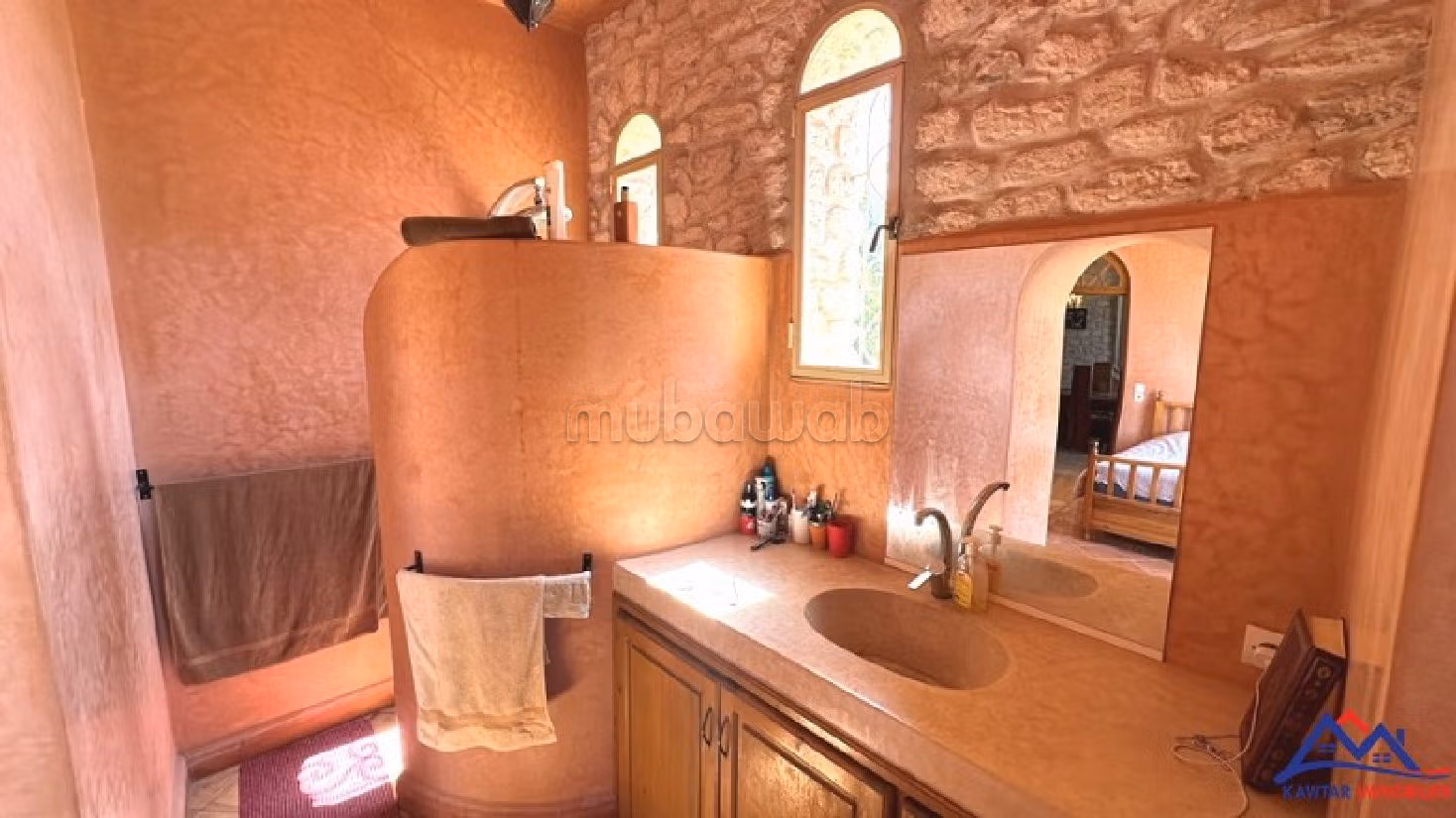 Alquiler de villa de alta gama en Route d'Agadir. Superficie de 2500 m². Espacios verdes, plazas de estacionamiento