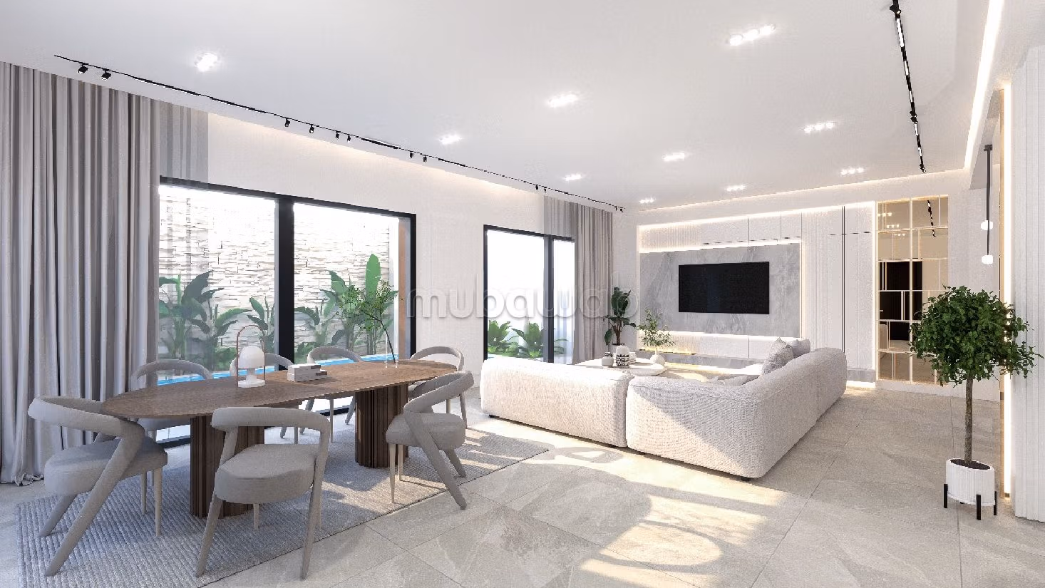 Une superbe villa S3 avec piscine à La Soukra