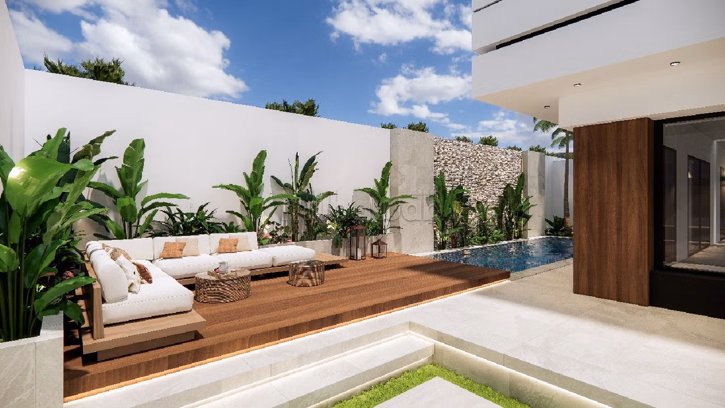 Une superbe villa S3 avec piscine à La Soukra