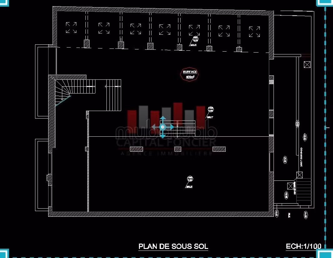 Offices & shops to rent in Californie. Area 1100 m²