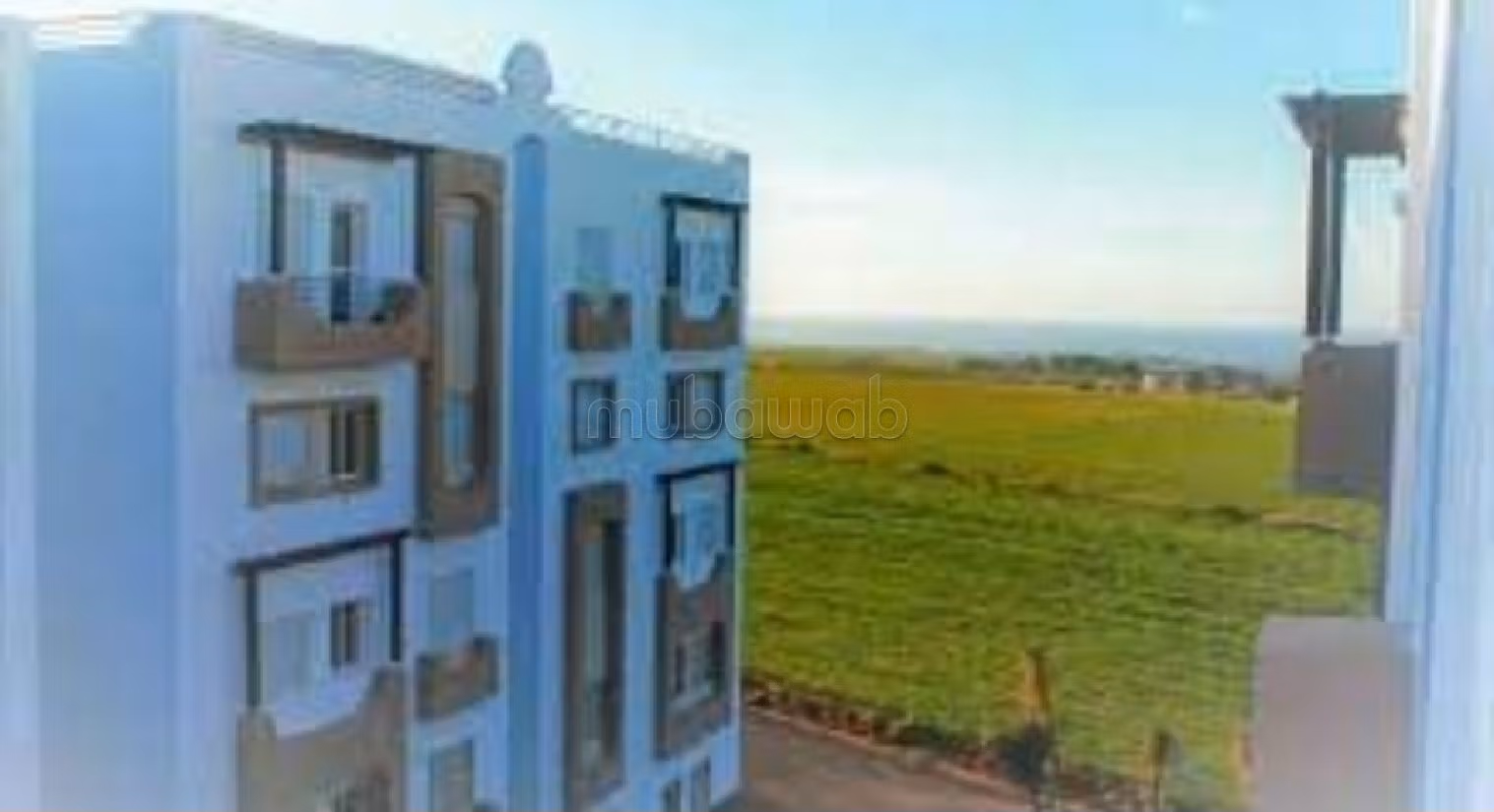 شقة للشراء بمدينة الرحمة. 2 قطع كبيرة. مفروشة