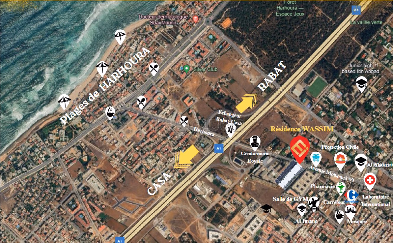 Votre confort à 5min de RABAT