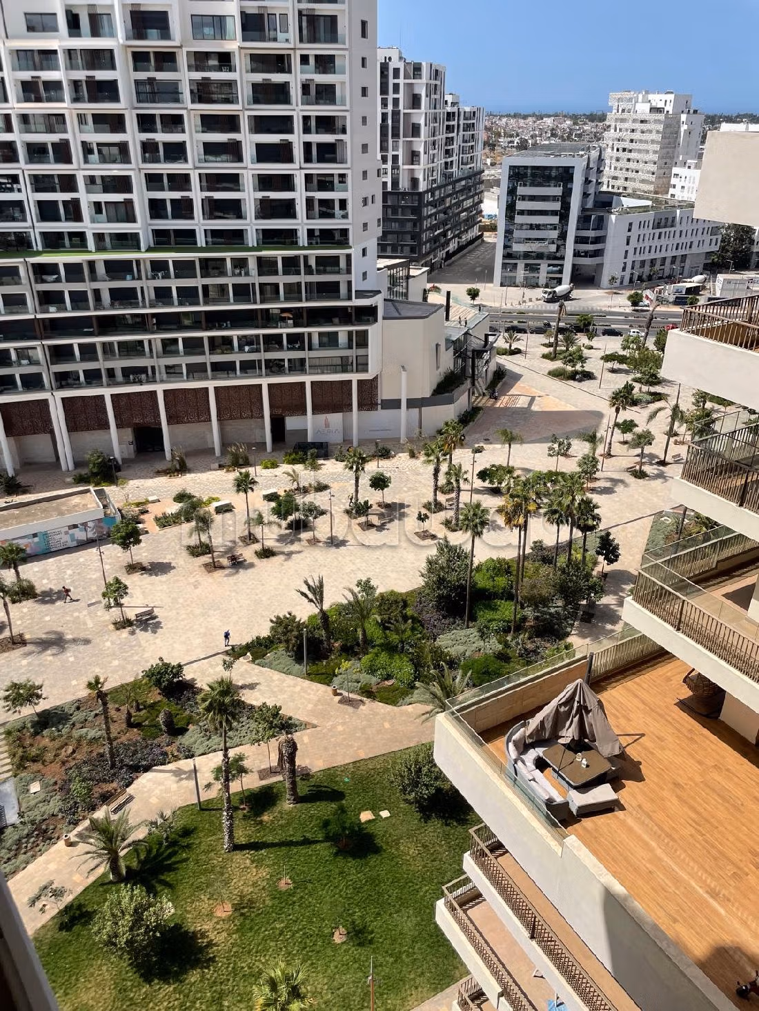 Splendido appartamento in affitto a Casablanca Finance City. 3 locali spaziosi. ammobiliato. 