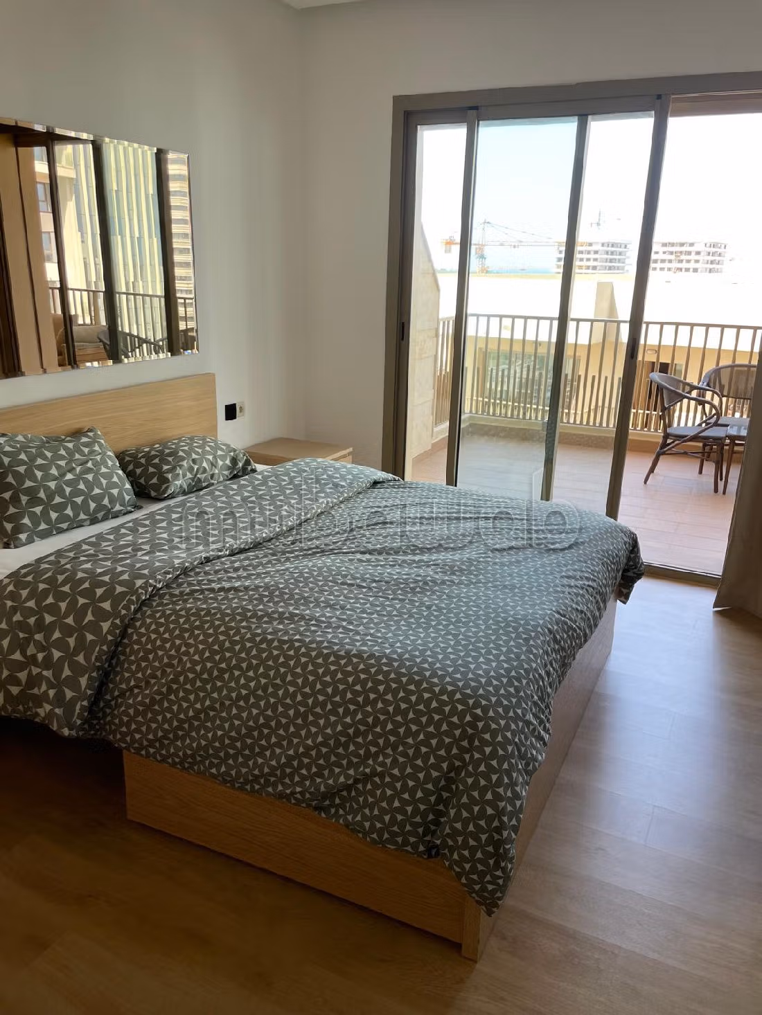 Splendido appartamento in affitto a Casablanca Finance City. 3 locali spaziosi. ammobiliato. 