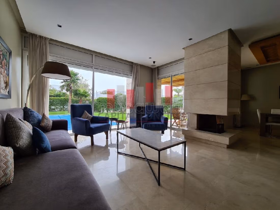 Magnifique villa meublee 4 chambres / ville verte