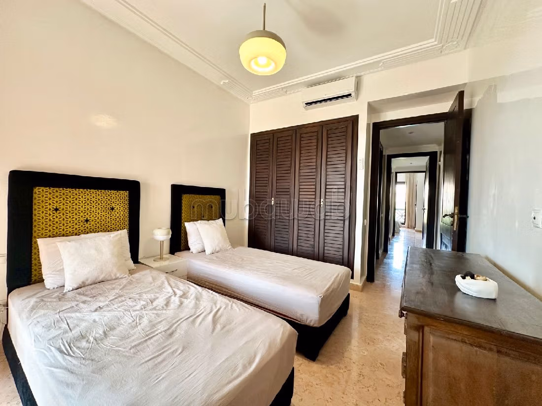 Splendido appartamento in affitto a Agdal. 2 camere. arredato. 